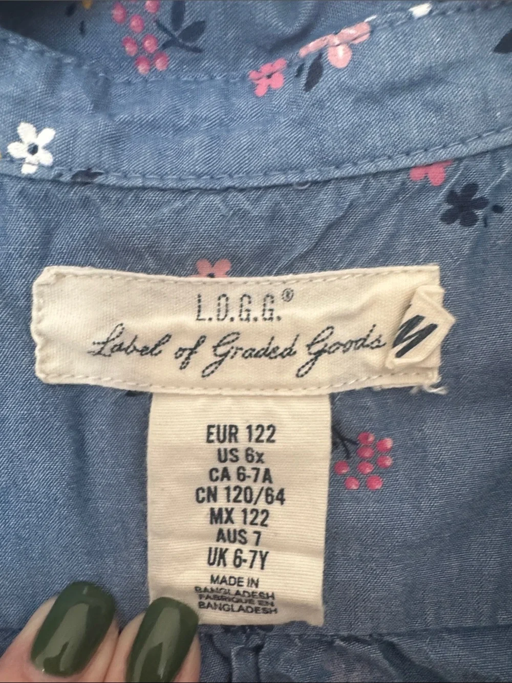 Label Of Graded Goods girls blue